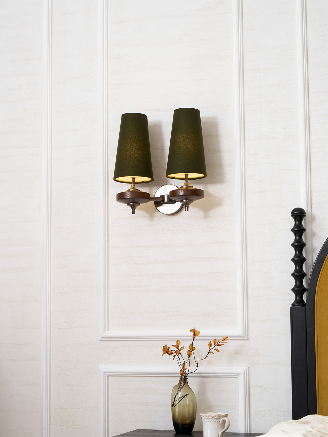 Orlan Twin Shade Wall Sconce - Vakkerlight