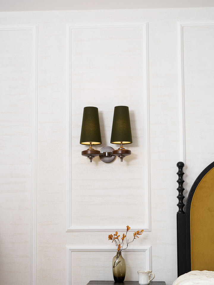 Orlan Twin Shade Wall Sconce - Vakkerlight