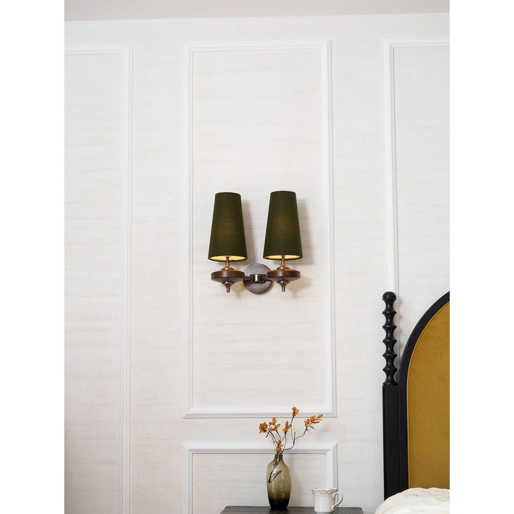 Orlan Twin Shade Wall Sconce - Vakkerlight