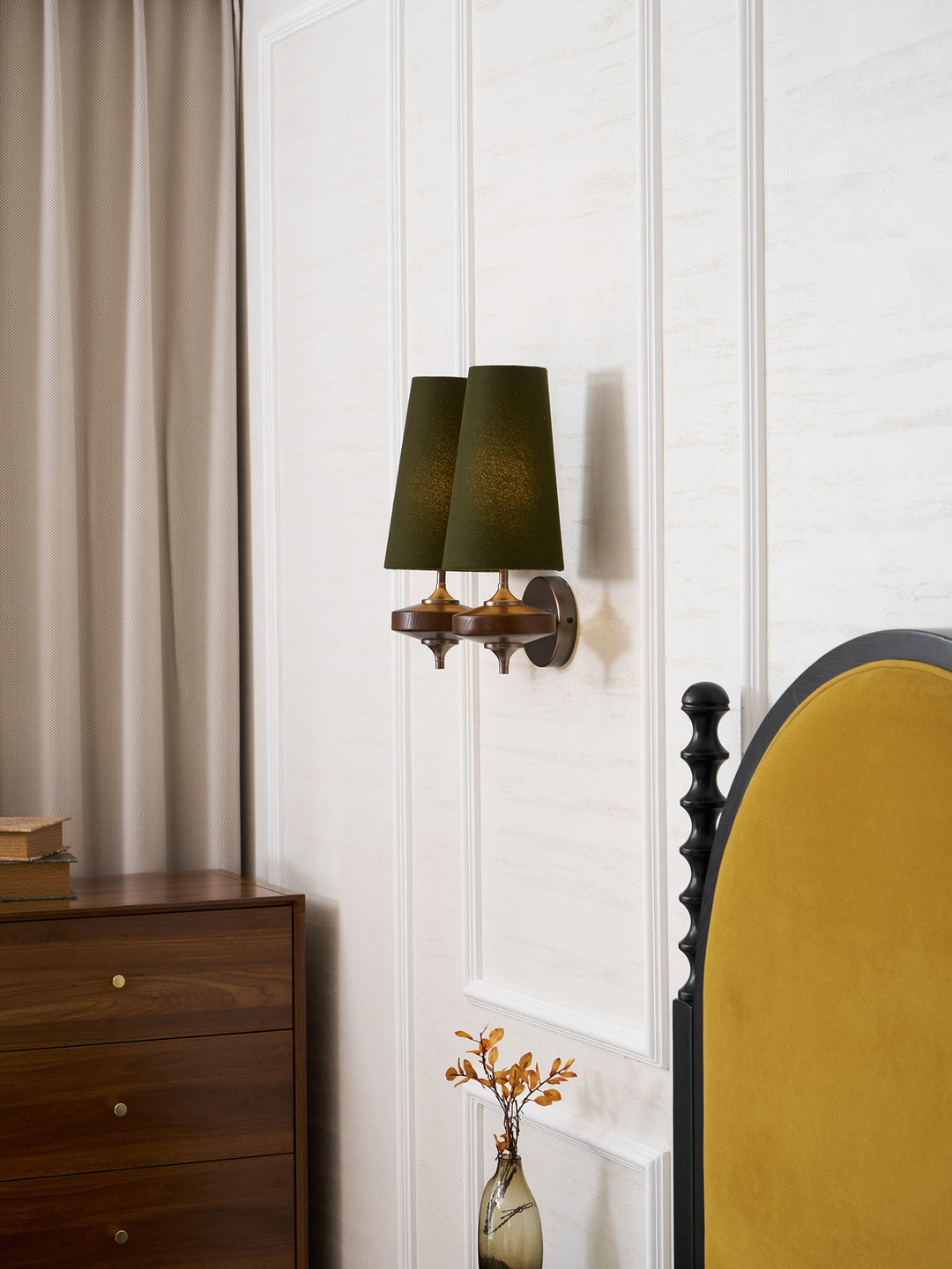Orlan Twin Shade Wall Sconce - Vakkerlight
