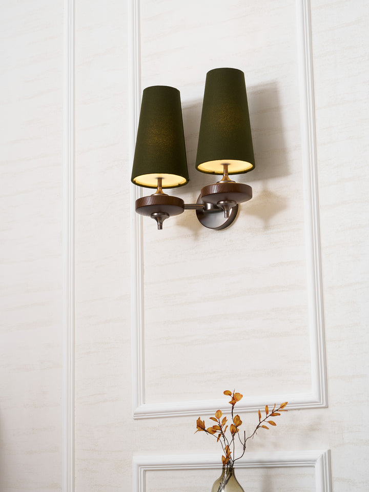 Orlan Twin Shade Wall Sconce - Vakkerlight