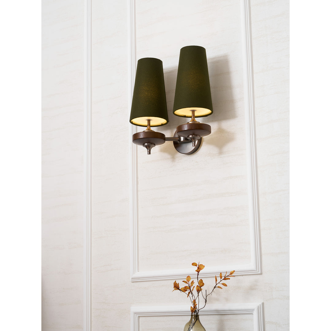 Orlan Twin Shade Wall Sconce - Vakkerlight