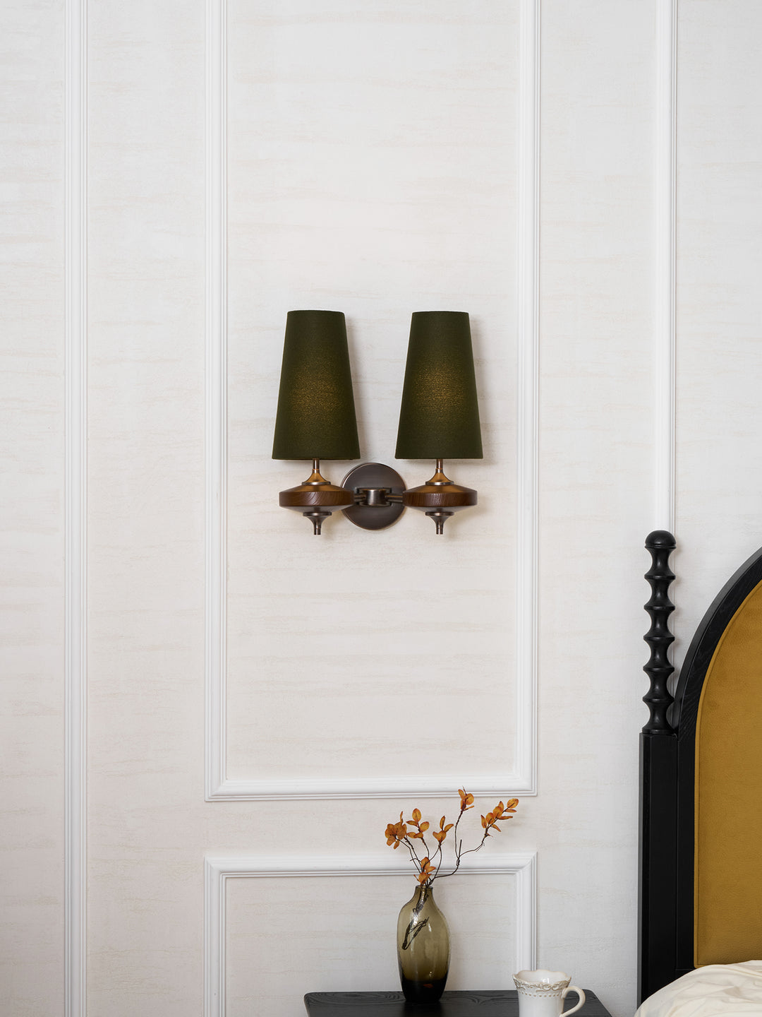 Orlan Twin Shade Wall Sconce - Vakkerlight