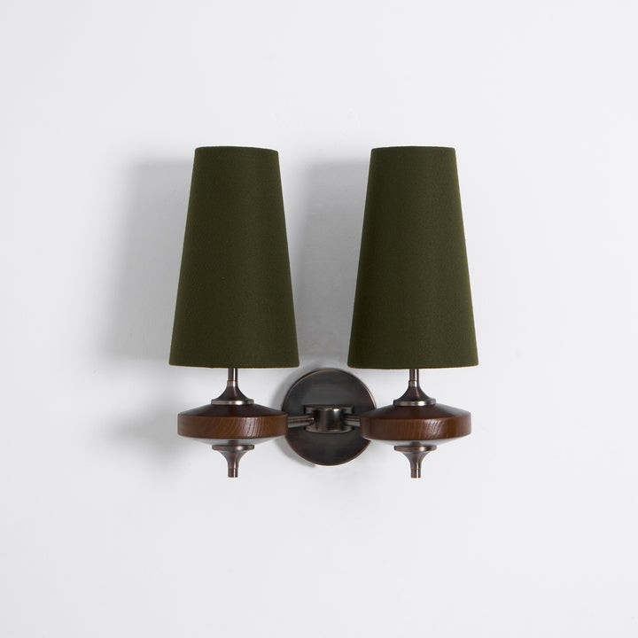 Orlan Twin Shade Wall Sconce - Vakkerlight