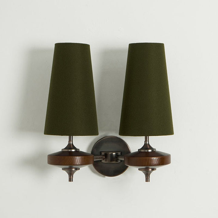 Orlan Twin Shade Wall Sconce - Vakkerlight