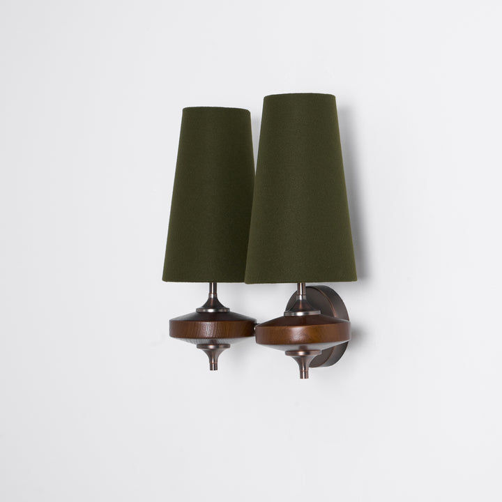 Orlan Twin Shade Wall Sconce - Vakkerlight