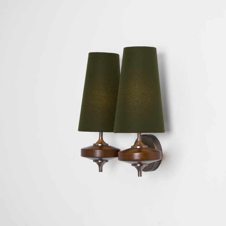 Orlan Twin Shade Wall Sconce - Vakkerlight