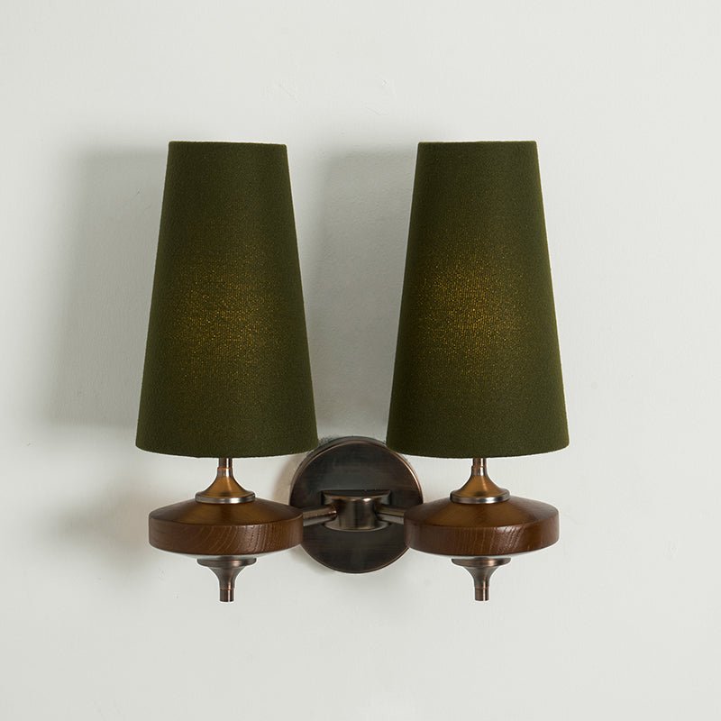 Orlan Twin Shade Wall Sconce - Vakkerlight