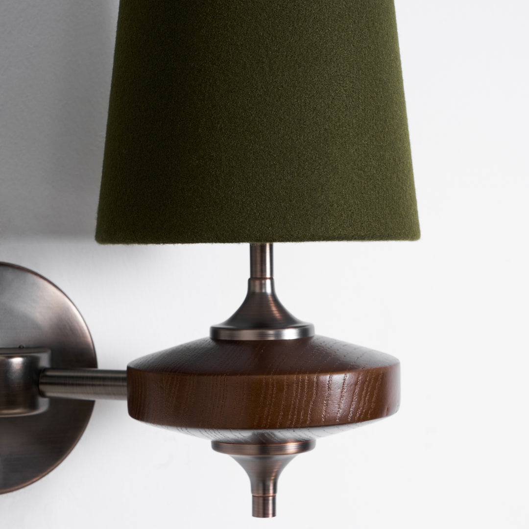 Orlan Twin Shade Wall Sconce - Vakkerlight