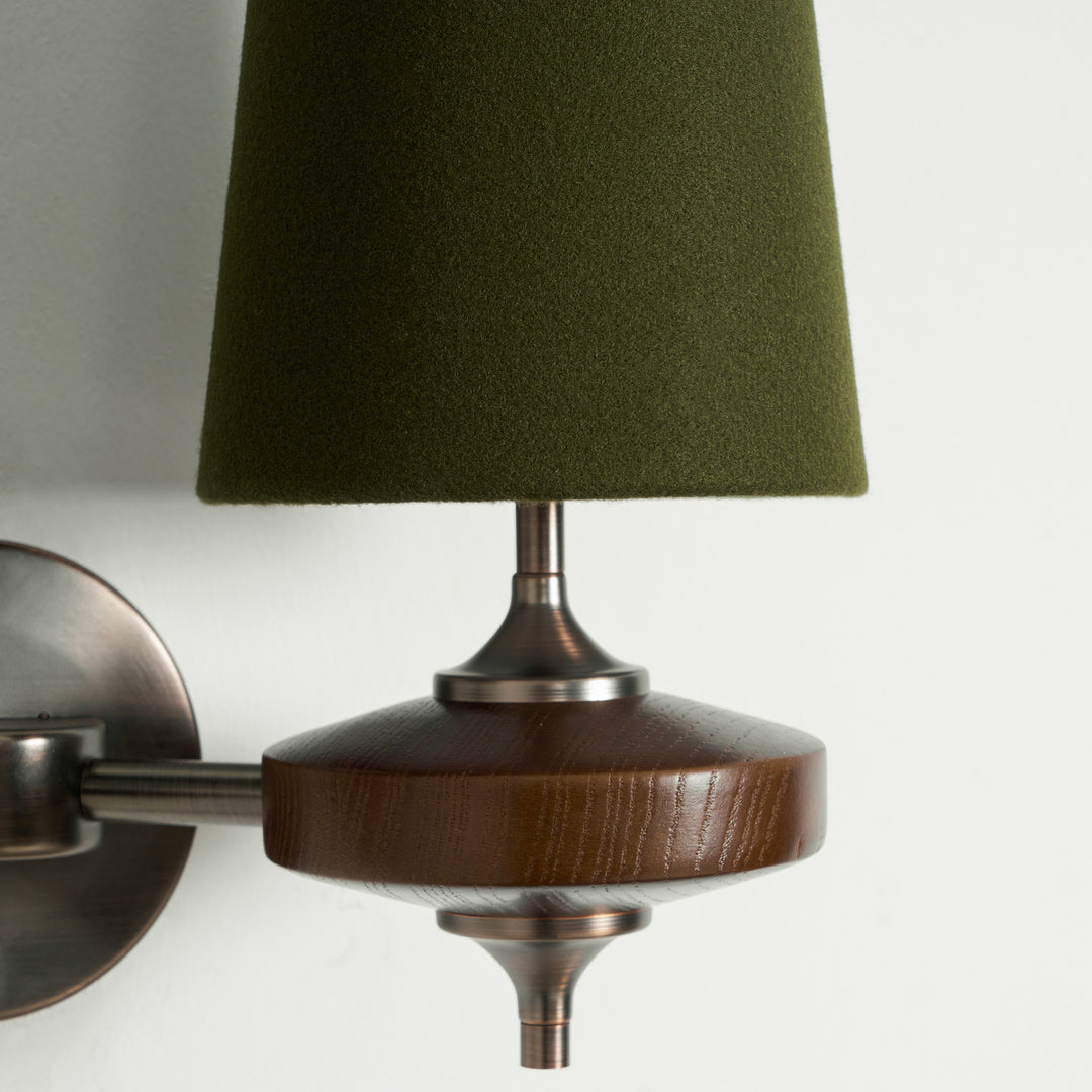 Orlan Twin Shade Wall Sconce - Vakkerlight