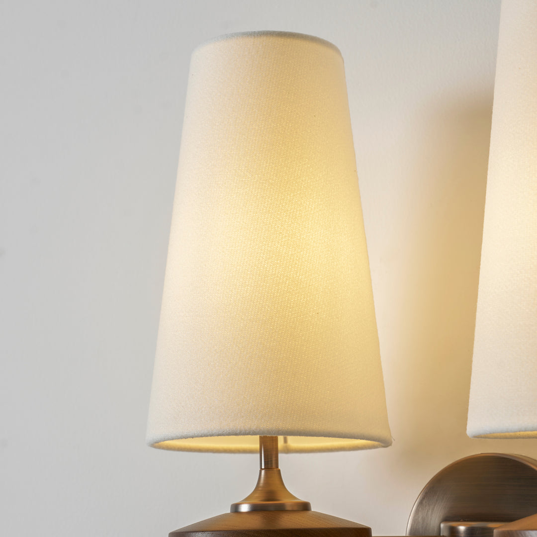 Orlan Twin Shade Wall Sconce - Vakkerlight
