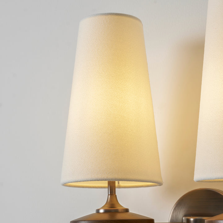 Orlan Twin Shade Wall Sconce - Vakkerlight
