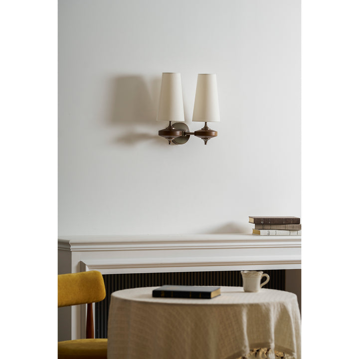 Orlan Twin Shade Wall Sconce - Vakkerlight