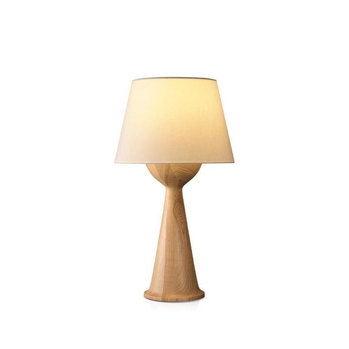 Hourglass Wood Table Lamp - Vakkerlight