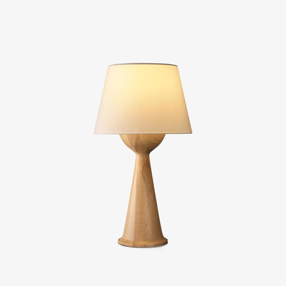 Hourglass Wood Table Lamp - Vakkerlight