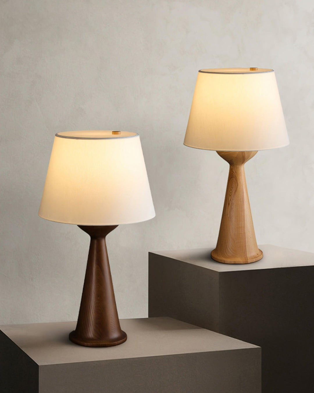 Hourglass Wood Table Lamp - Vakkerlight