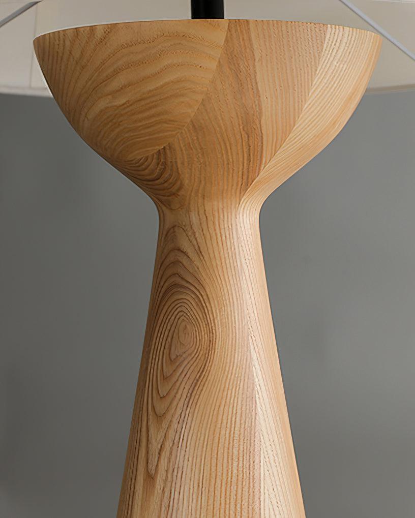 Hourglass Wood Table Lamp - Vakkerlight