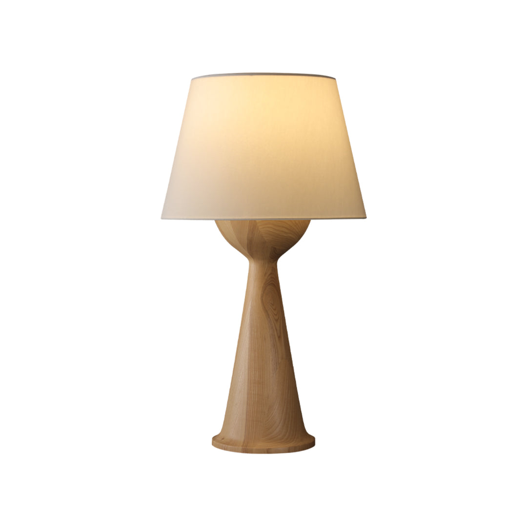 Hourglass Wood Table Lamp - Vakkerlight