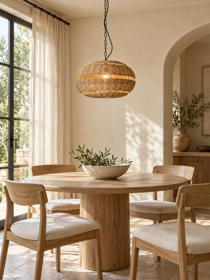 Hues Wicker Pendant Lamp – detail 3
