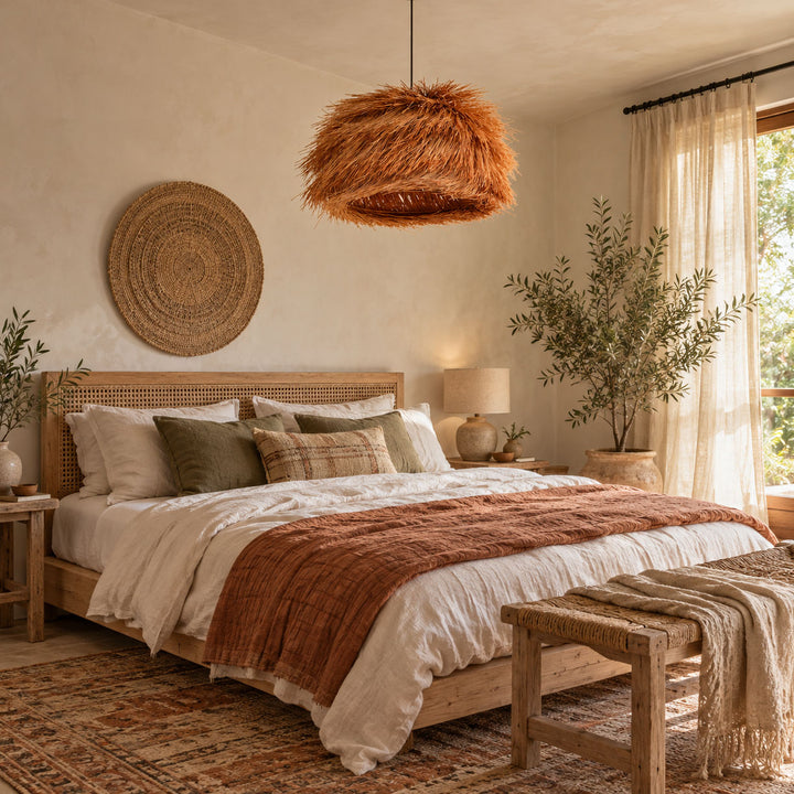 Hues Wicker Pendant Lamp – detail 18