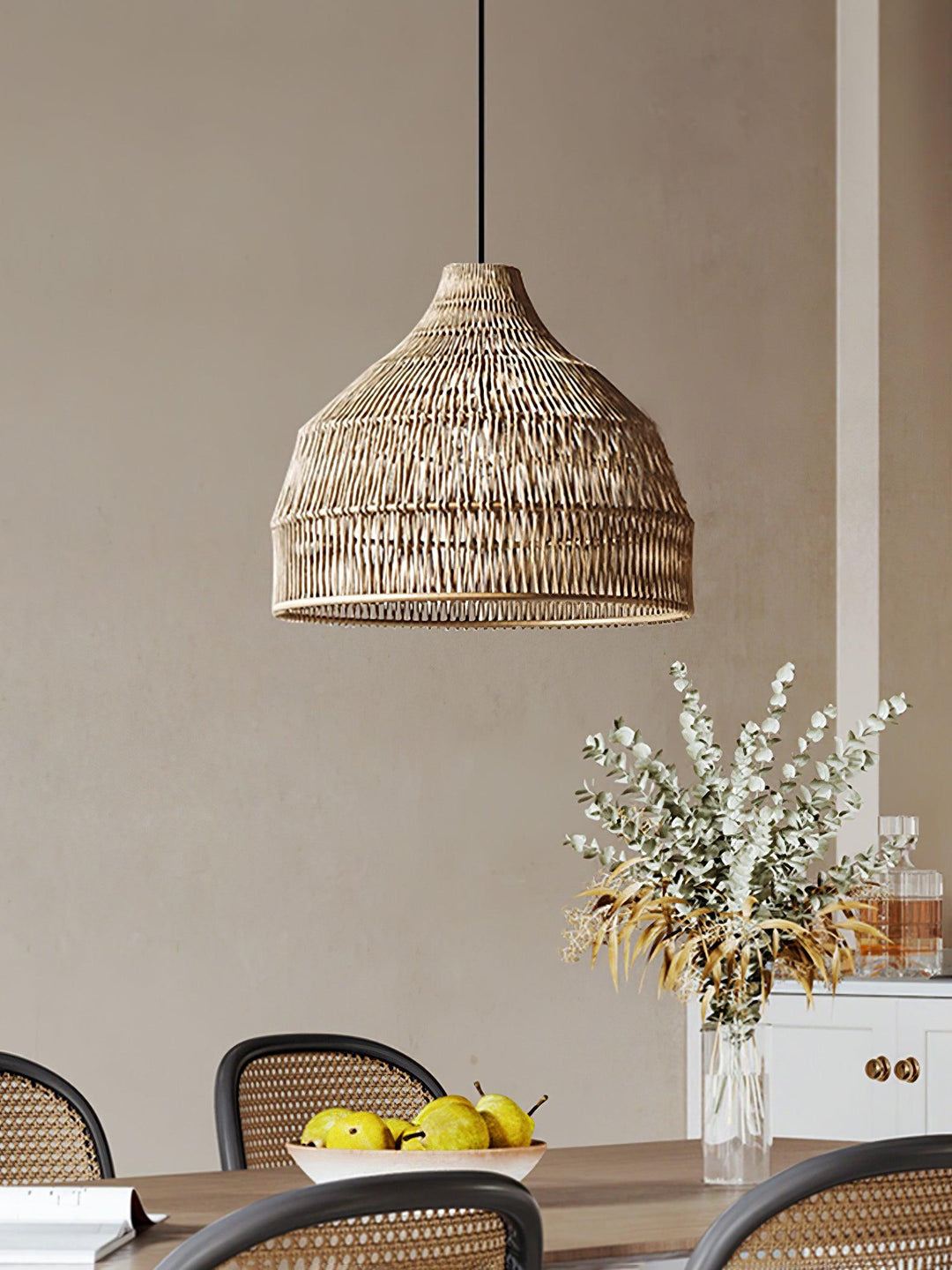 Hues Wicker Pendant Lamp - Vakkerlight