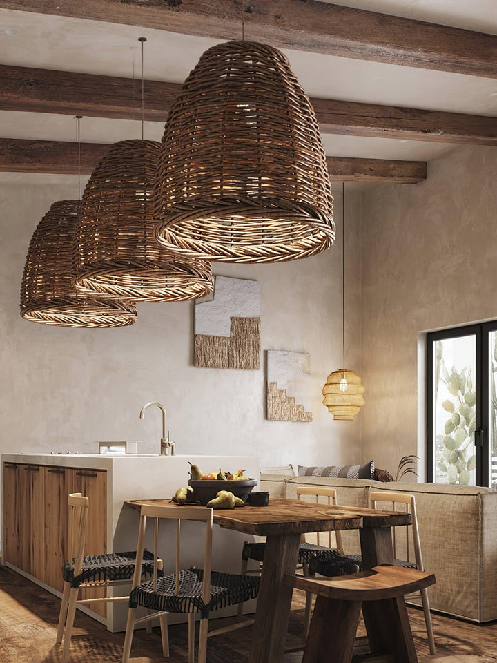 Hues Wicker Pendant Lamp - Vakkerlight