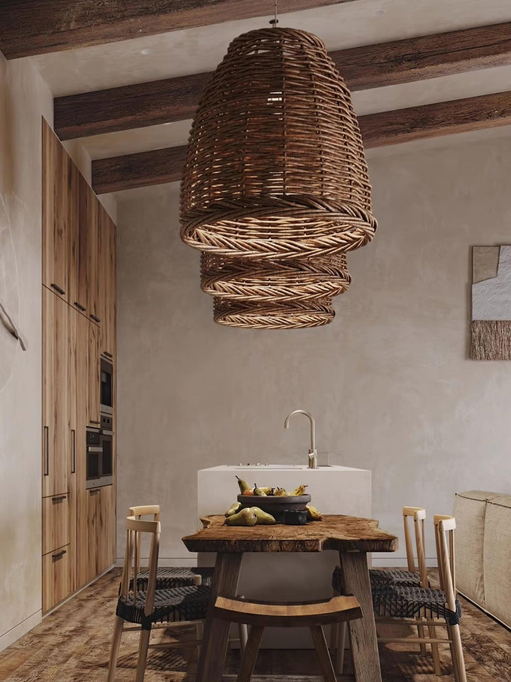 Hues Wicker Pendant Lamp - Vakkerlight