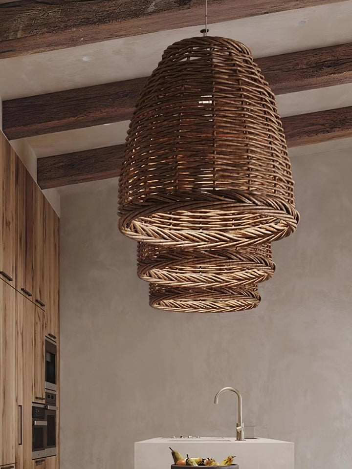 Hues Wicker Pendant Lamp - Vakkerlight