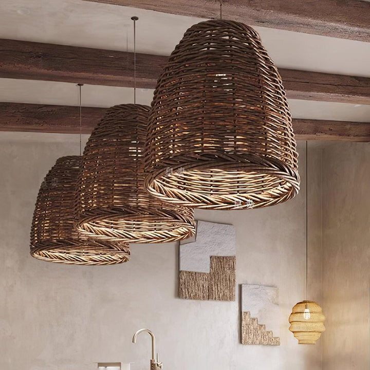 Hues Wicker Pendant Lamp - Vakkerlight