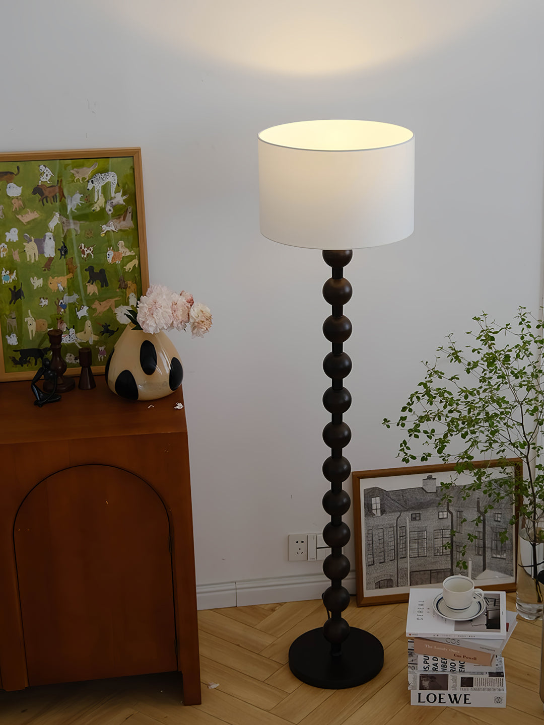 Hugo Barbell Floor Lamp