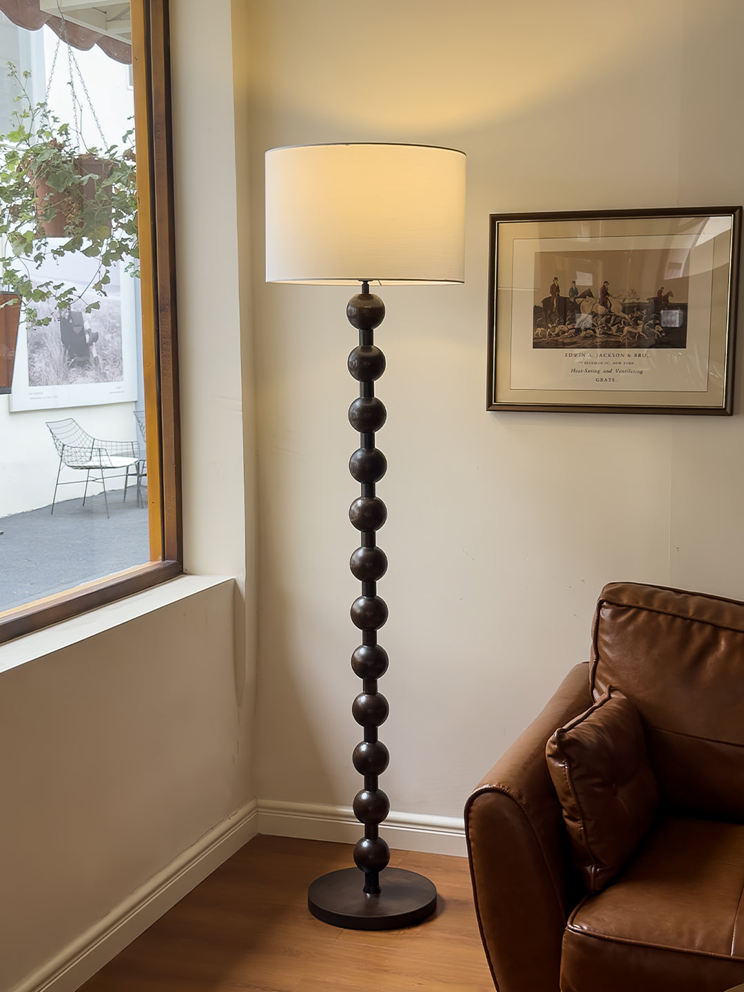 Hugo Barbell Floor Lamp