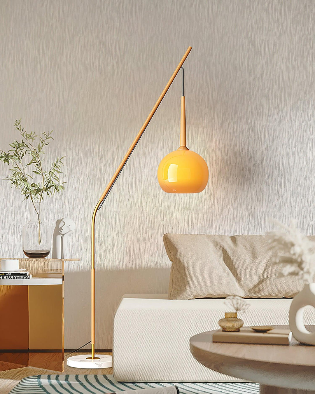 Hulusi Hanging Floor Lamp - Vakkerlight