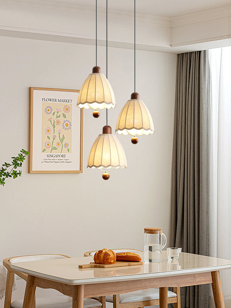 Husk Fabric Pendant Lamp