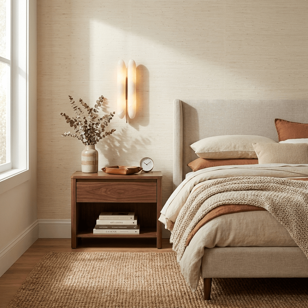 Husk Alabaster Wall Sconce - Vakkerlight