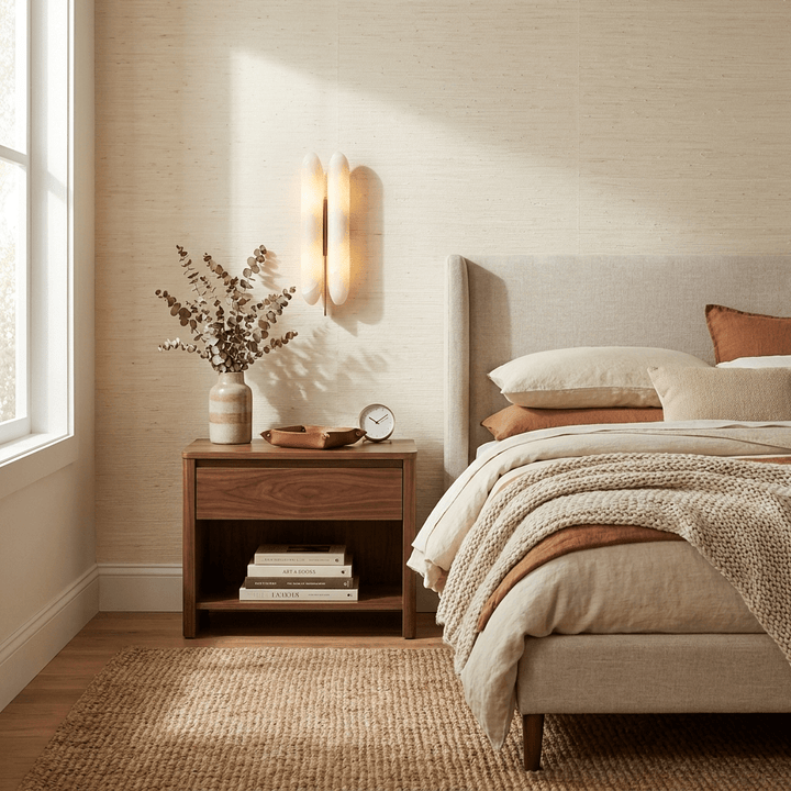 Husk Alabaster Wall Sconce - Vakkerlight
