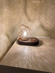 Ice Stone Glass Table Lamp