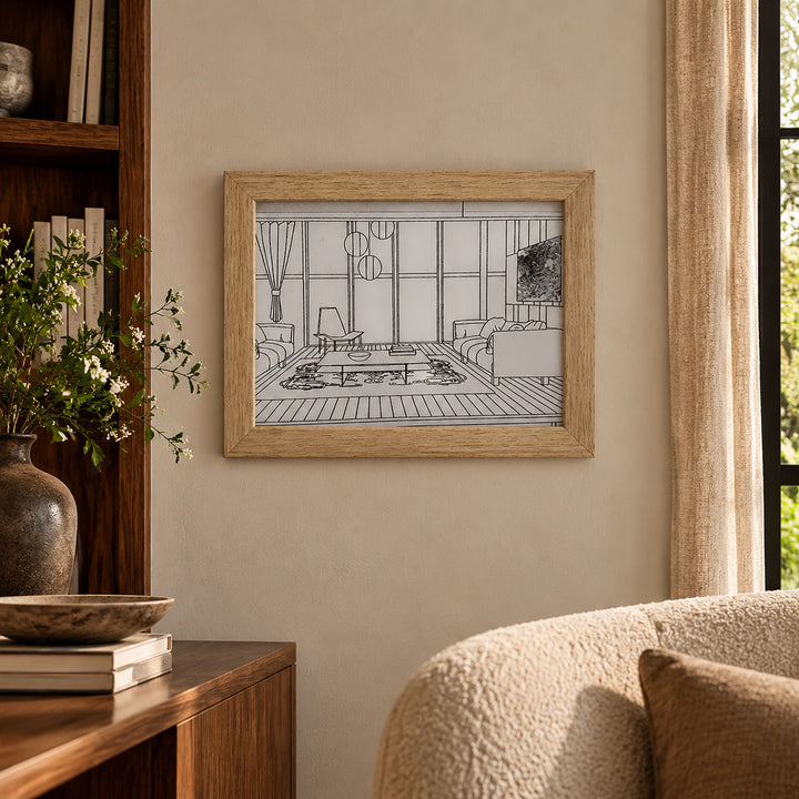 Lampe de Chevet Illuminée – Œuvre d&