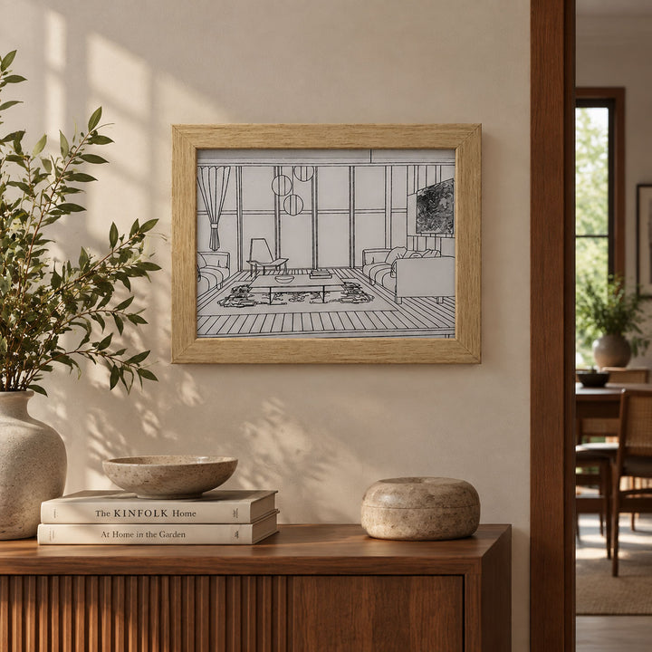 Lampe de Chevet Illuminée – Œuvre d&
