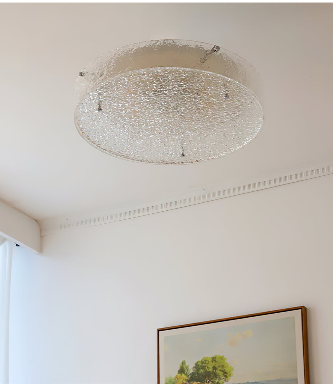 Illuminese Glass Ceiling Lamp - Vakkerlight
