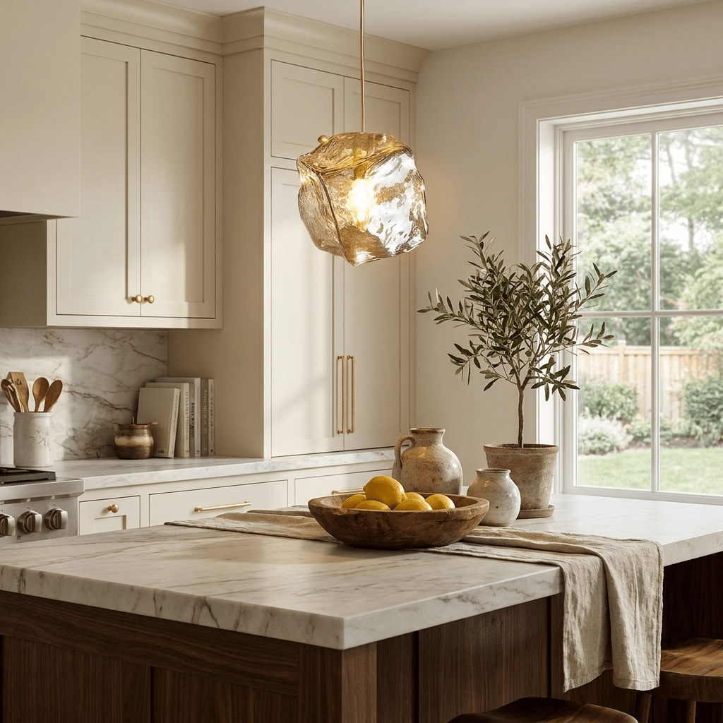 Illyria Ice Glass Pendant Lamp - Vakkerlight