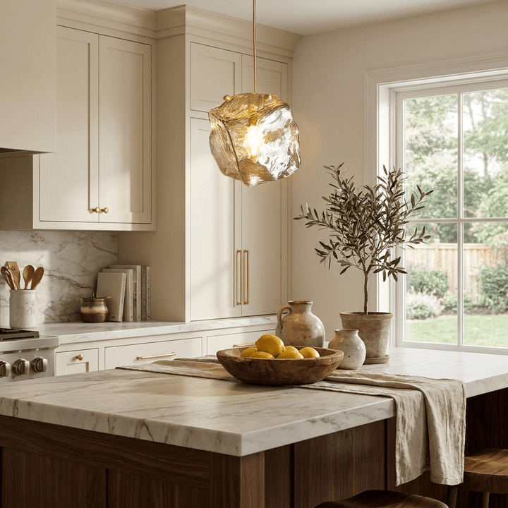 Illyria Ice Glass Pendant Lamp - Vakkerlight