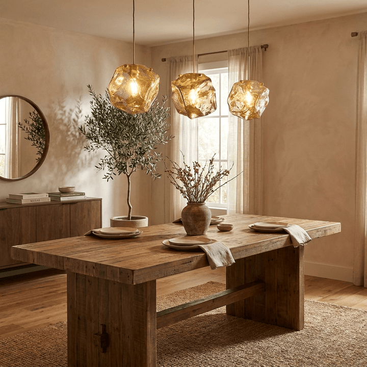 Illyria Ice Glass Pendant Lamp - Vakkerlight