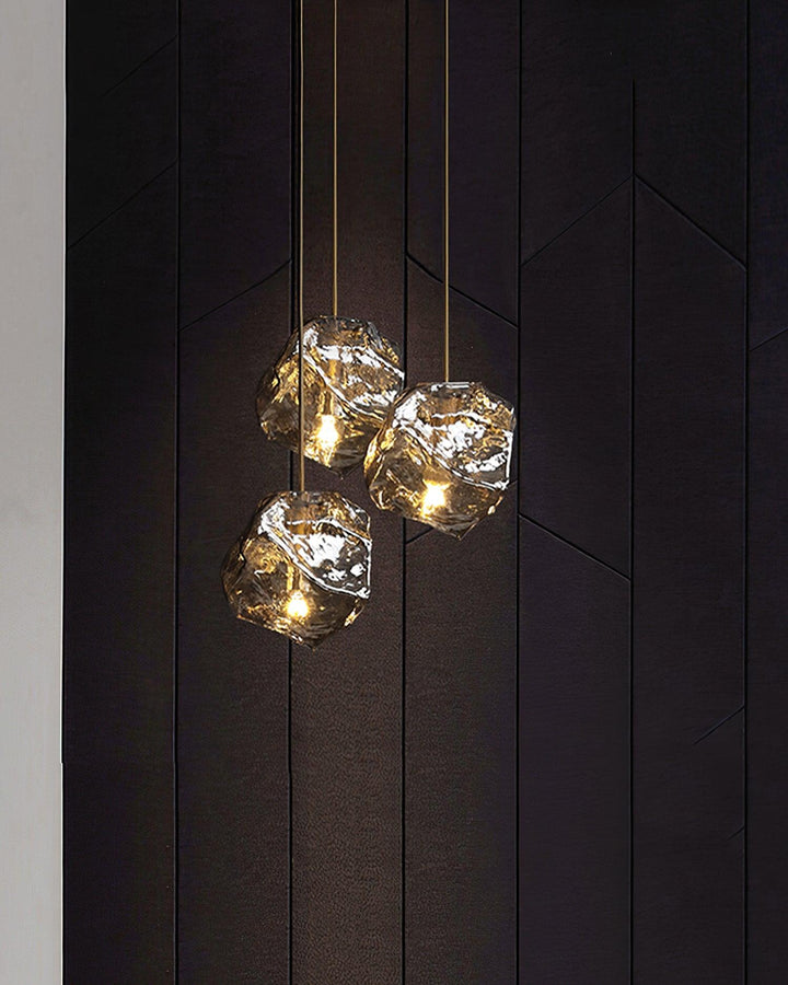 Illyria Ice Glass Pendant Lamp - Vakkerlight