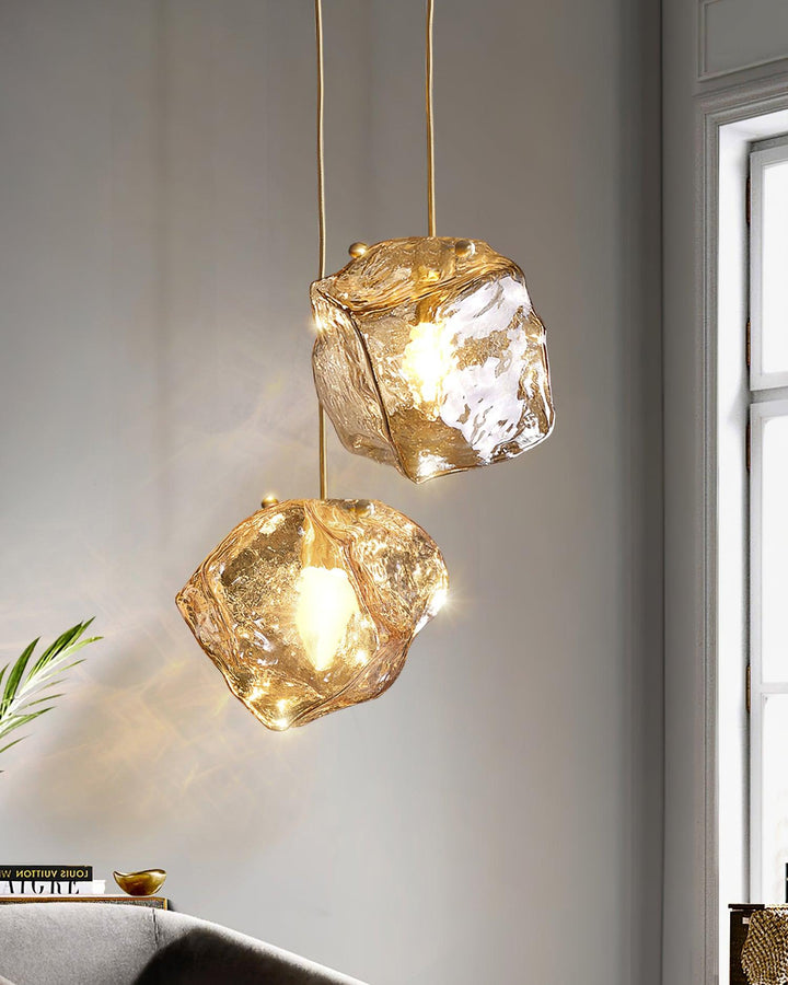 Illyria Ice Glass Pendant Lamp - Vakkerlight