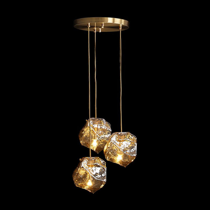 Illyria Ice Glass Pendant Lamp - Vakkerlight