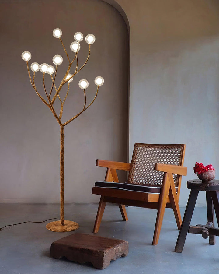 Imitation Wood Floor Lamp - Vakkerlight