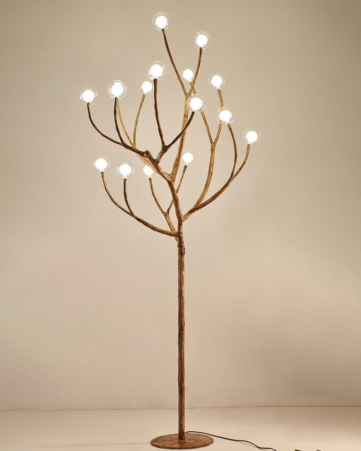 Imitation Wood Floor Lamp - Vakkerlight