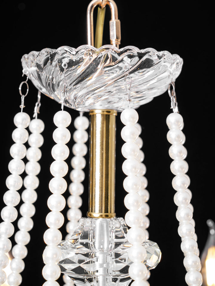 Imperial Pearl Crystal Chandelier - Vakkerlight