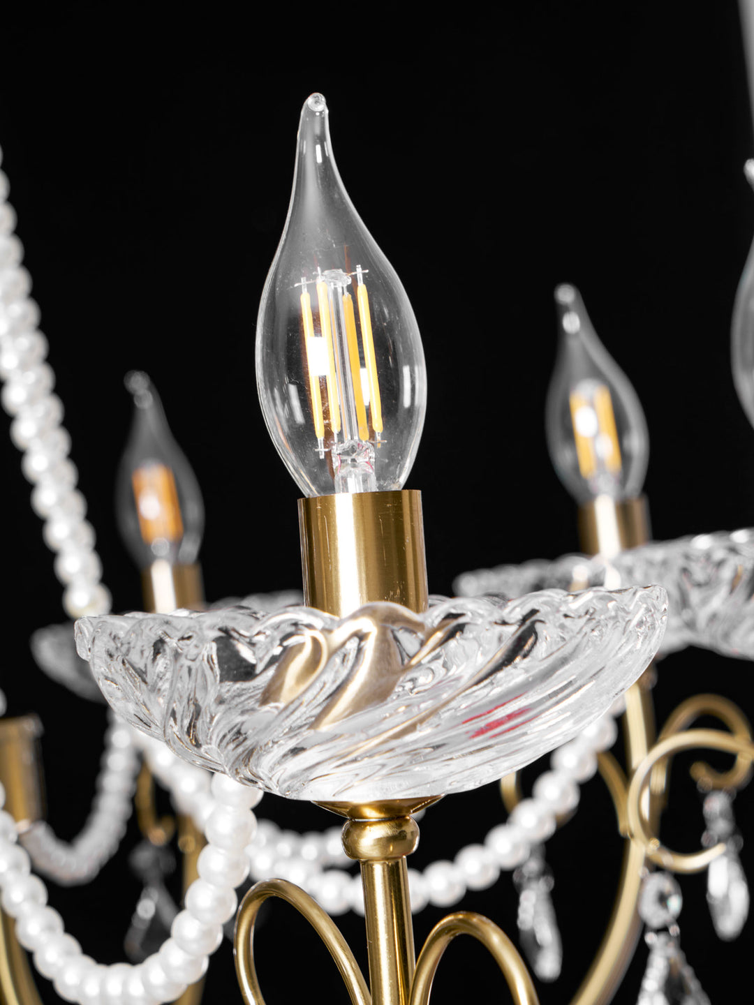 Imperial Pearl Crystal Chandelier - Vakkerlight