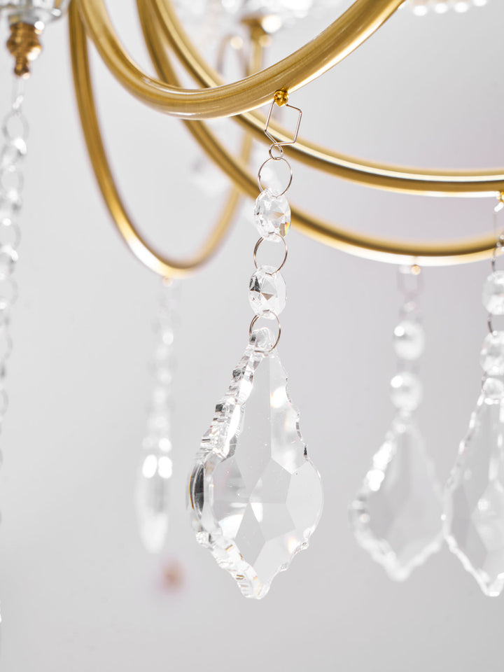 Imperial Pearl Crystal Chandelier - Vakkerlight